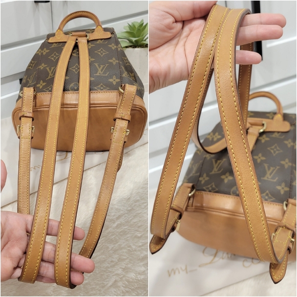 💕DISCONTINUED Very Rare Backpack LOUIS VUITTON Montsouris MINI Monogram - Picture 11 of 16